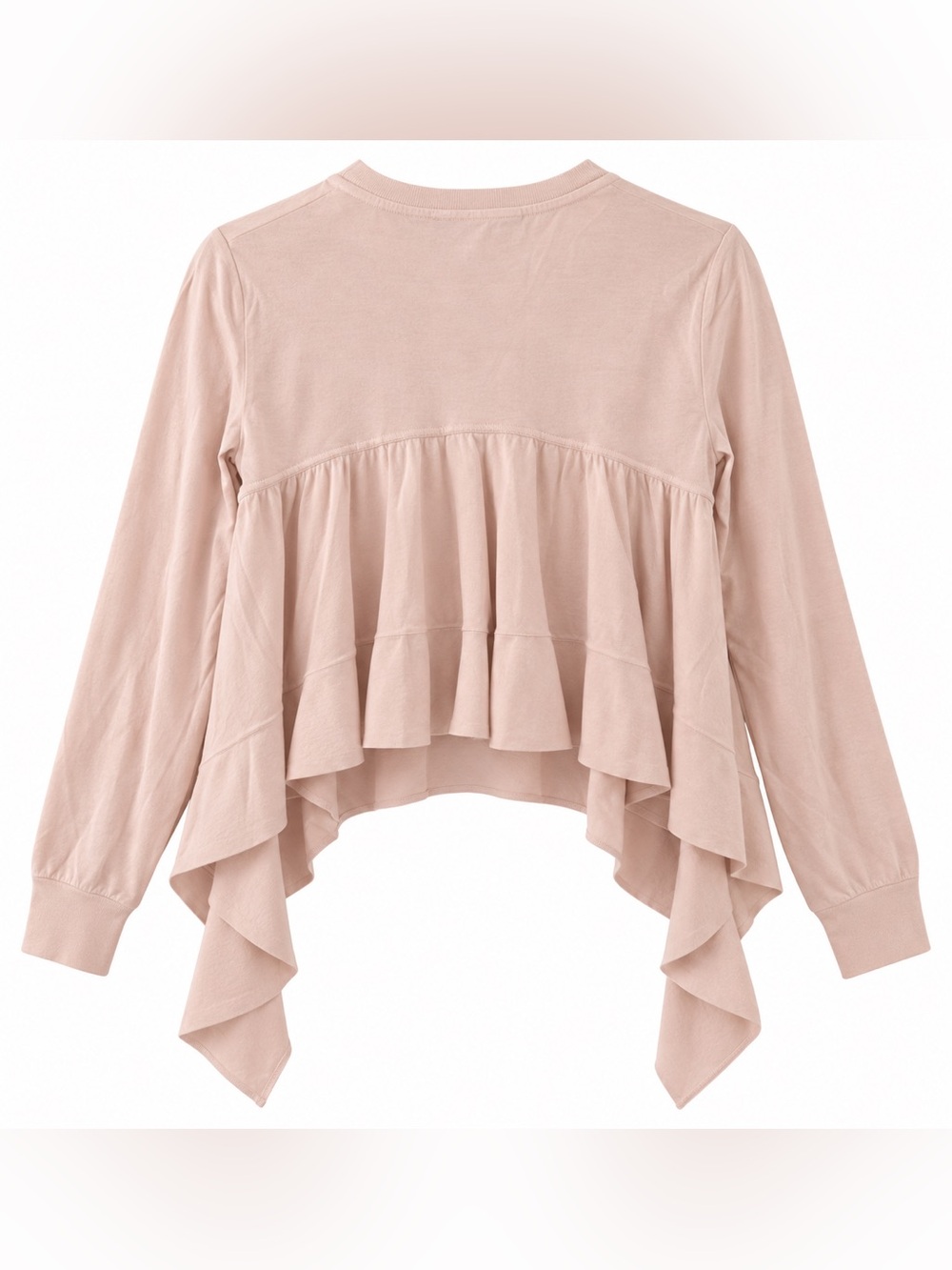 Club Monaco Elegant Women's Pink Ruffle Top